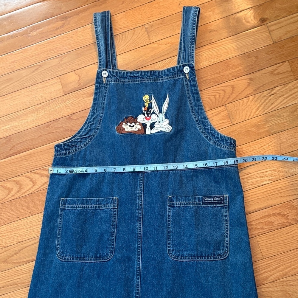 Warner Bros. Embroidered Blue Maxi Dress - Picture 8 of 10